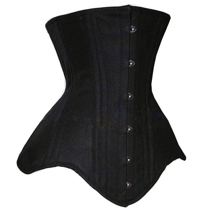 "Corset Double Acier pour Filles Européennes et Américaines."